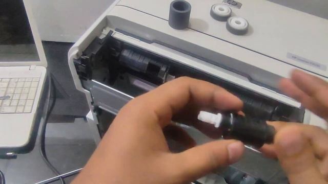 How fix Paper jam on Hp laserjet P2035 printer.How to Replac hp laserjet m2055 printer pickup rolle смотреть онлайн