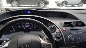 камера заднего вида на Civic 5D