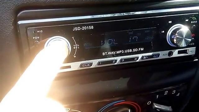 JSD-20158 CAR MP3 PLAYER WITH USB/SD PORT смотреть онлайн