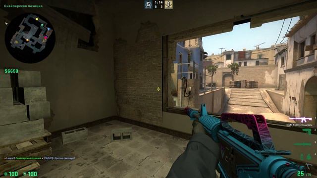 Шальная пуля / CS:GO / МОНТАЖ смотреть онлайн