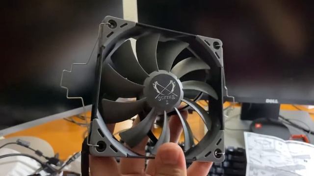 CPU COOLER INSTALL - 20 DEGREE DROP |Scythe Mugen 5 Rev.B| смотреть онлайн