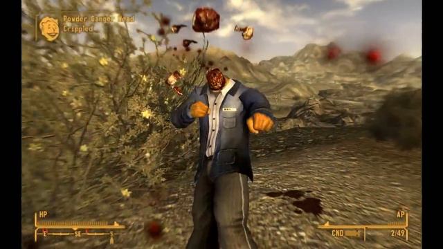 Fallout: New Vegas Headshots!! смотреть онлайн