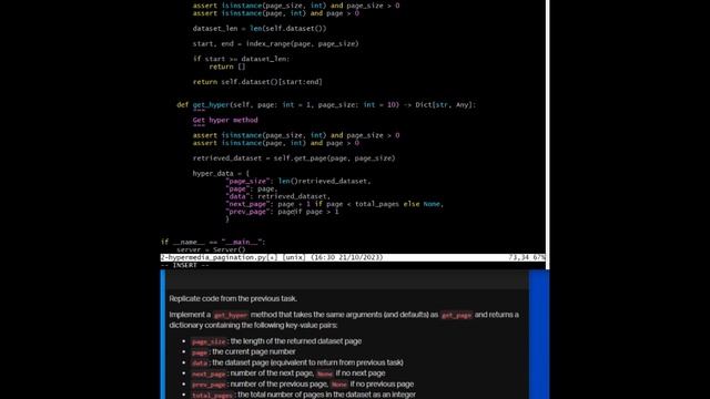 PAGINATION WITH PYTHON смотреть онлайн