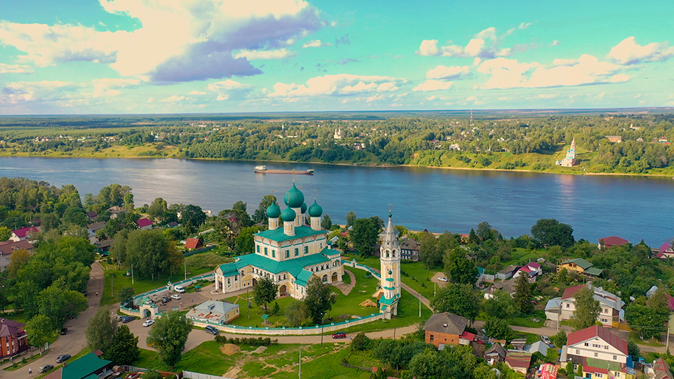 Храмы Тутаева. Ярославская область. Россия православная. смотреть онлайн