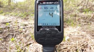 Настройки Nokta Makra Legend