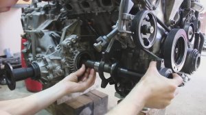 Замена подшипника полуоси мурано