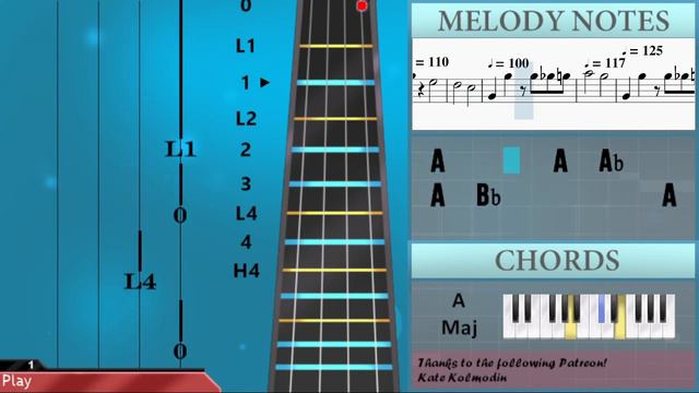 How to play Two Guitars by Ivan Vasiliev on Viola (Tutorial) смотреть онлайн