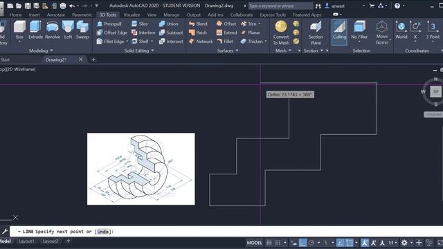 CURSO COMPLETO DE AUTOCAD 3D (Vídeo 3) REVOLVE Y PLANOS 2D смотреть онлайн