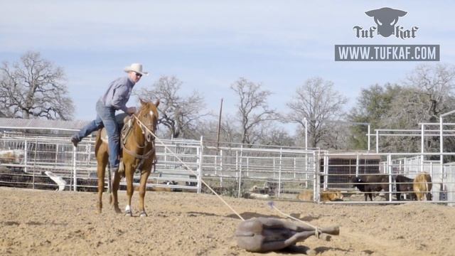 LOGGING YOUR CALF HORSE; Tuf Kaf Instructional Video Series w/ James Barton- смотреть онлайн