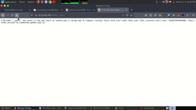 TryHackMe CouchDb Walkthrough смотреть онлайн