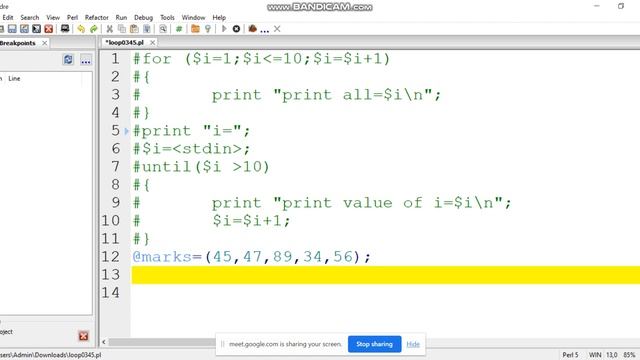 Break statement in python(Pycharm) смотреть онлайн