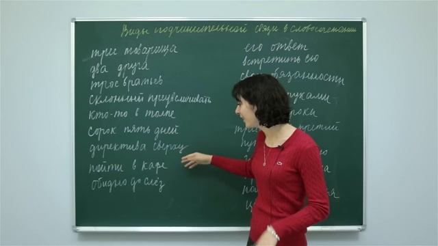 Словосочетание. Виды подчинительной связи в словосочетании. Центр онлайн-обучения «Фоксфорд» смотреть онлайн