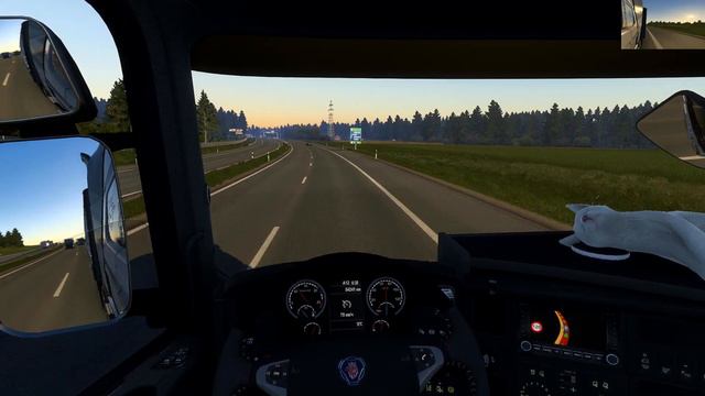 Helsinki to Turku Driving towards the dawn | Scania Streamline ETS2 Diary #9 смотреть онлайн