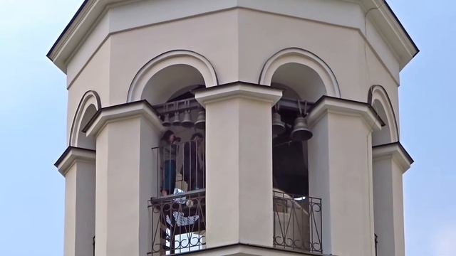 Храм Покрова Богородицы в Красном селе. Звоны. смотреть онлайн