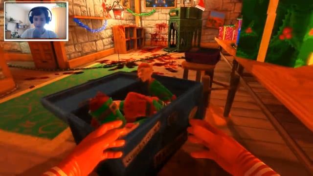 ФЕЙВЕРК ИЗ ТРУПОВ?! | Viscera Cleanup Detail Santa's Rampage