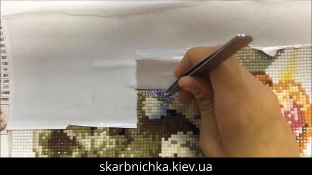 Выкладка камнями в алмазной технике смотреть онлайн