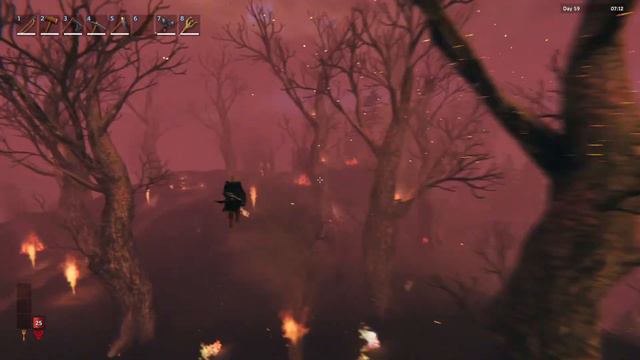 Transforming the Valheim Ashlands Biome into a Burning Forest смотреть онлайн