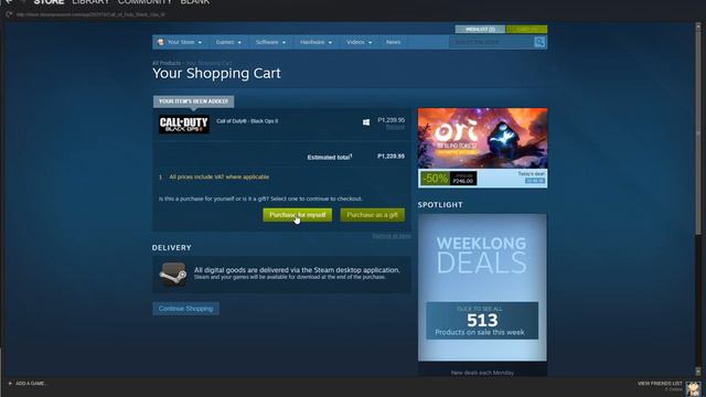 How to Buy and Install Games on Steam...??? ( Call Of Duty BO2 ) смотреть онлайн