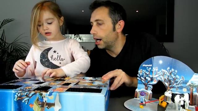 Calendrier de l'Avent Playmobil 2017 : Ferme et Père Noël. On ouvre tout le même jour ! Unboxing смотреть онлайн