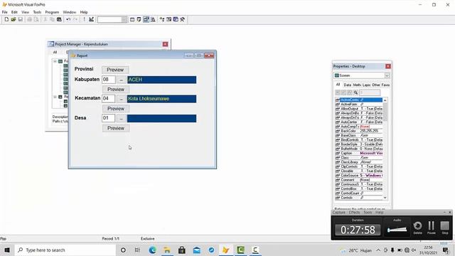 07. Example of Simple Programming Report Design with Visual Foxpro 9.0 смотреть онлайн