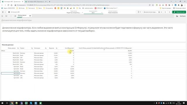 почти ВЕСЬ Set Analysis в Qlik Sense за 50 минут