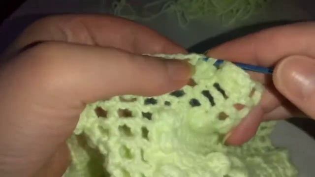 И ПЛЕД И ПОДУШКА КРЮЧКОМ. СХЕМА ВЯЗАНИЯ. РЯД 13-15 смотреть онлайн