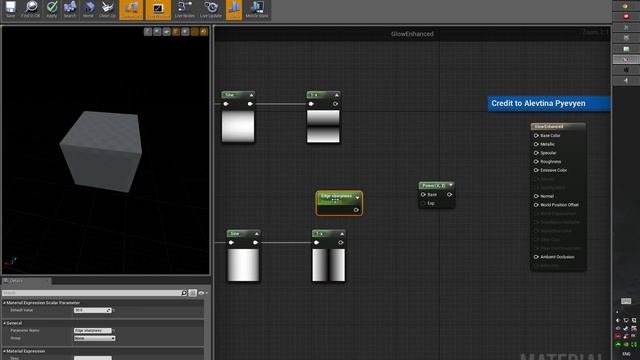 Unreal 4 Tutorial: Advanced tron material #1 смотреть онлайн
