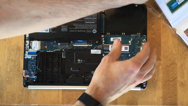 How to Upgrade Memory in HP Laptop without User Removable Battery: DDR4-2400 SODIMM | HP 14-df0013c смотреть онлайн