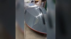 Защита киля пластиковой лодки.