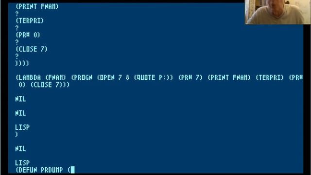 Атари-8: Inter-LISP/65 и PL65 Часть02 смотреть онлайн