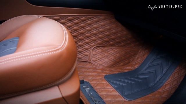 Автомобильные коврики VESTIS для Maserati Levante (Premium car mats VESTIS for Maserati Levante) смотреть онлайн