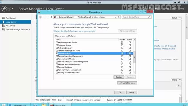 How to Enable Remote Desktop in Windows Server 2012 R2 смотреть онлайн