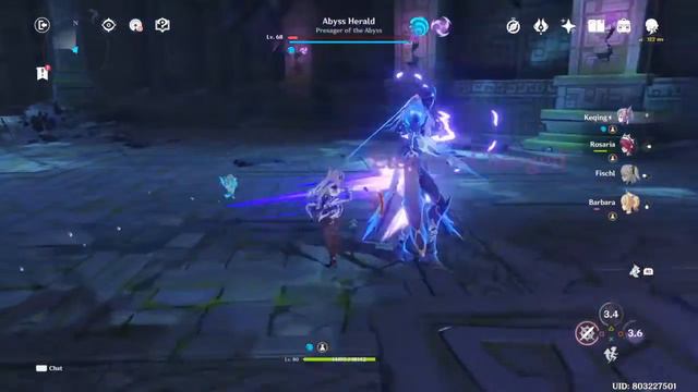 HOW TO BEAT ABYSS HERALD BOSS FIGHT Genshin Impact смотреть онлайн