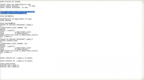 Considerations for PLSQL Code