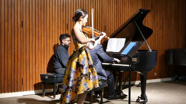 Yueun Gemma Kim - Franck Sonata for violin and piano смотреть онлайн