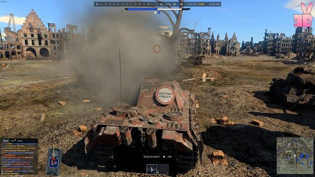War Thunder | Panther G Gameplay | BLOG Squad | Teamwork with dOzeRrock (TRB 6.3) смотреть онлайн