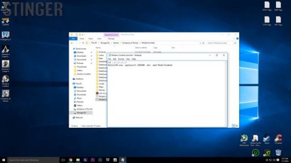 Install & Launch Modern Combat Mod v1.019 Company of Heroes NON STEAM VERSION!