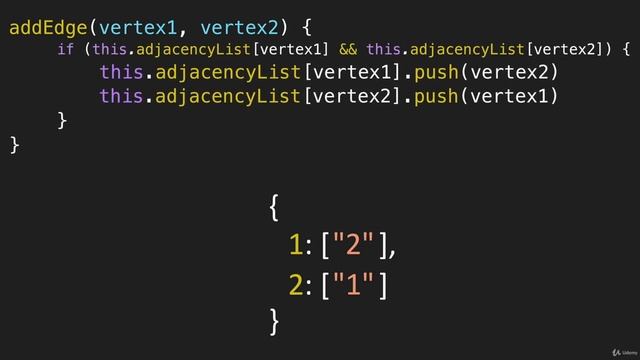 6 Graphs Add Edge Data Structure Graphs JavaScript смотреть онлайн