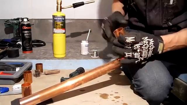 Как паяются медные трубы. смотреть онлайн