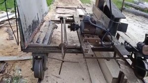 Самодельная дисковая пилорама