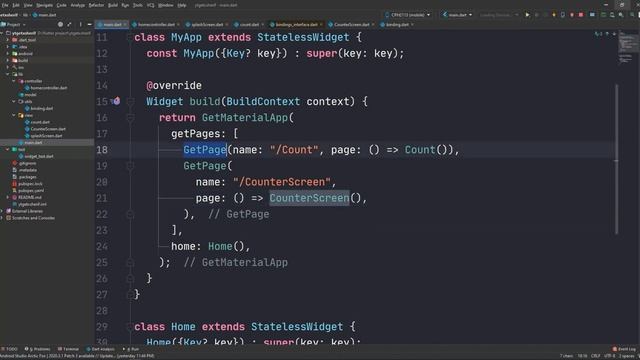 flutter GetX Course | Dependency Injection bindings (part 12) смотреть онлайн