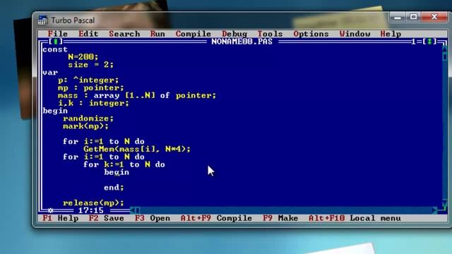 Turbo Pascal 7.1 Урок № 25 смотреть онлайн