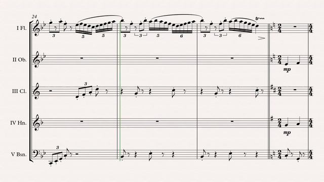 „Flying“ Wind Quintet arr. Adrian Wagner (J.N.Howard) смотреть онлайн