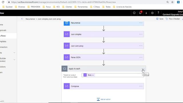 Como Manipular Json no Microsoft Power Automate смотреть онлайн