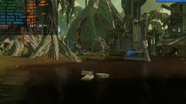 Borderlands 3 - DirectX 12 - Very Low - AMD Ryzen 5 1600 and GTX 1050ti смотреть онлайн