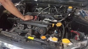 Subaru Outback 2.5 BR замена прокладки крышки клапанов.