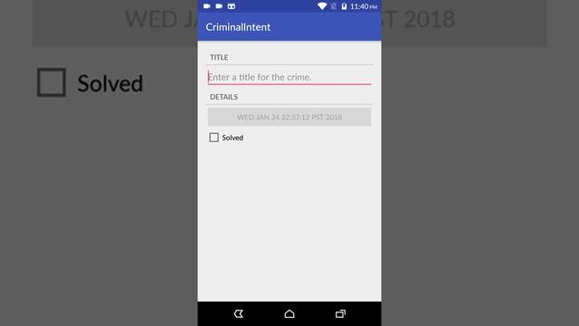 Criminal Intent Application смотреть онлайн