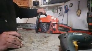 как завести бензопилу без стартера?