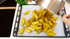 Картофель по-деревенски Самый удачный способ с секретиком и соус к ниму ну очень