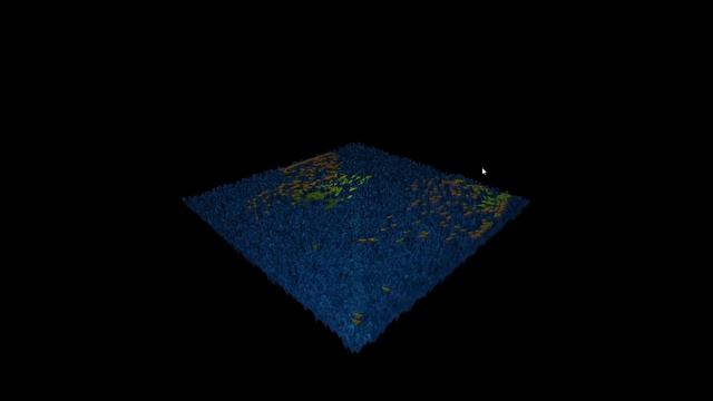 CUDA Simulation and GLSL Visualization Improved Flocking смотреть онлайн